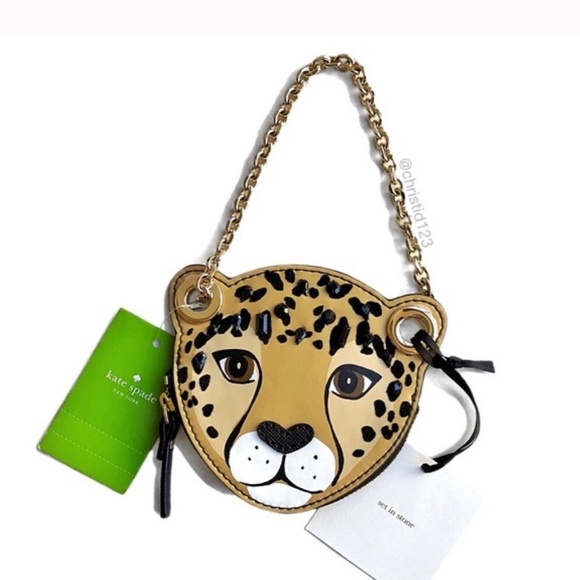 kate spade Handbags - Kate spade ♠️ Leopard coin purse NWT